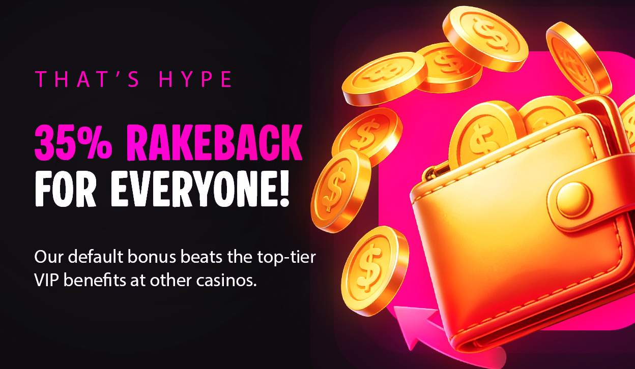 35% Rakeback for Everyone!
